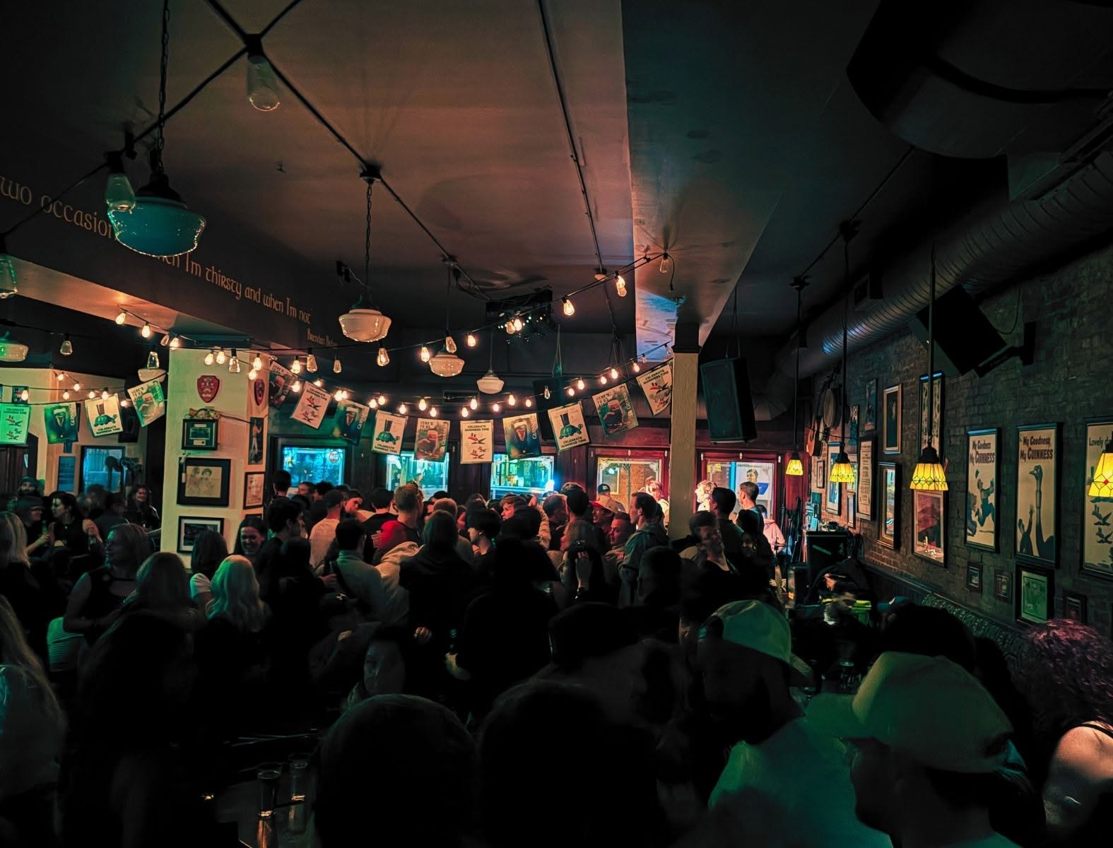 Audience enjoying live music at a Moncton venue
