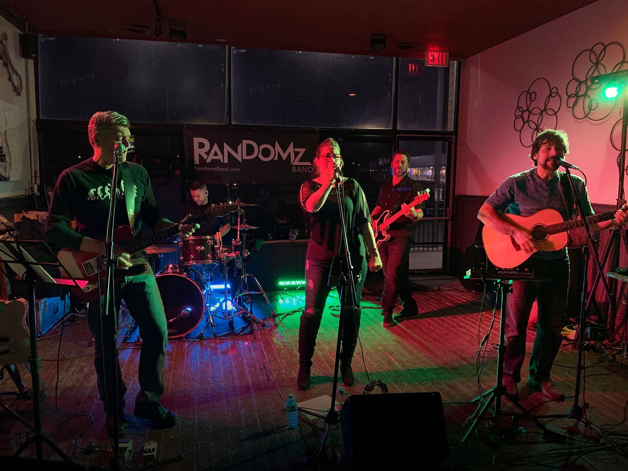 Randomz Band performing live in Moncton