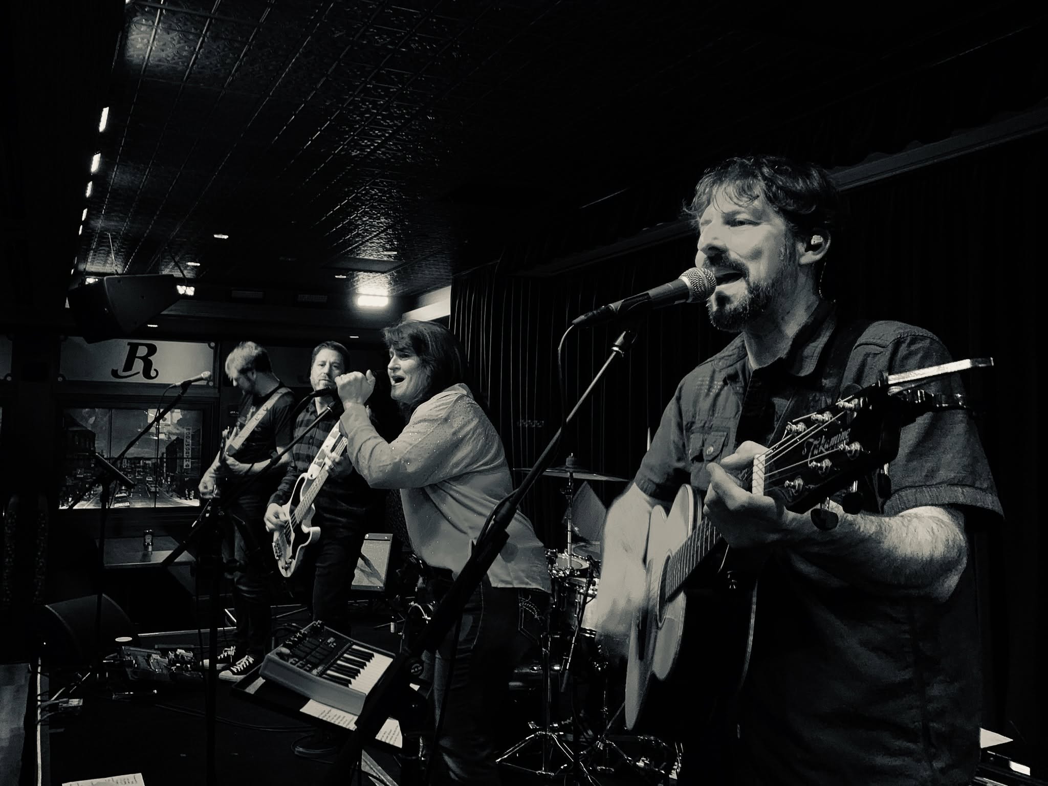 Singer and guitarist performing live in Moncton